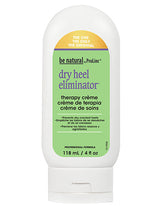 A 4 fluid ounce squeeze bottle of ProLinc Dry Heel Eliminator featuring product label & flip top cap